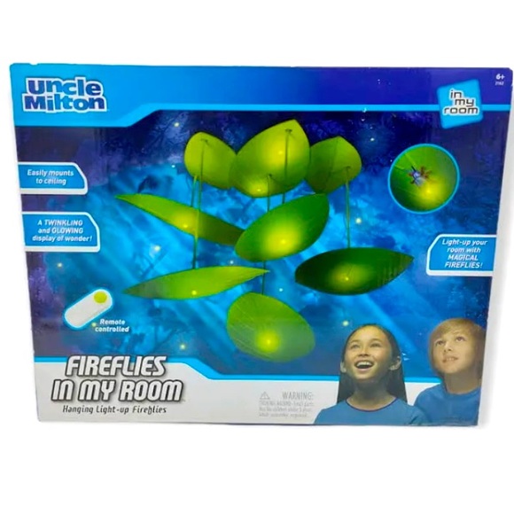Uncle Milton Other - NWT NIB Uncle Milton Fireflies in My Room Decor Toy Remote Control Ages 3+